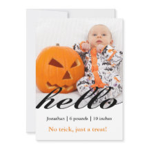 Halloween, inget trick bara för att behandla baby-