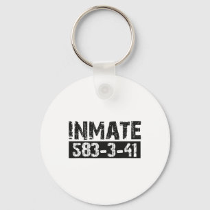 Halloween Inmate Jail Costume Kids Nyckelring