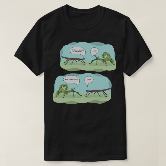 halloween-insekter t shirt (Design framsida)