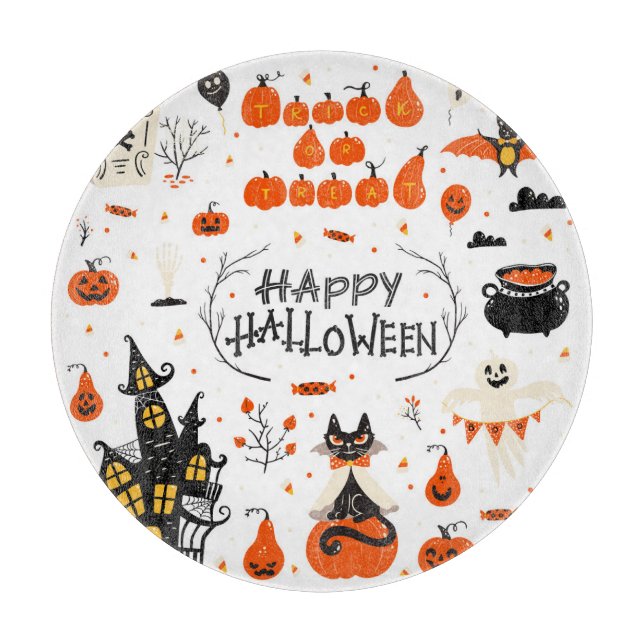 Halloween Inslag Vintage Set Design (Framsidan)