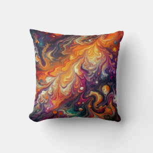 Halloween Inspired/Rörelse / Tie-Dye Pour Kudde