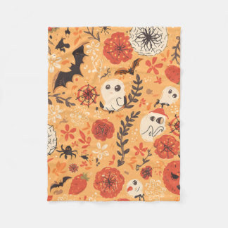 Halloween-inspirerad design fleecefilt