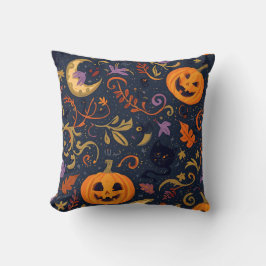 Halloween-inspirerad kudde