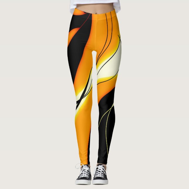 Halloween inspirerade leggings (Framsida)