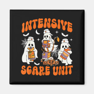 Halloween Intensivvård E Enhet Spöksköterska Icu N Magnet