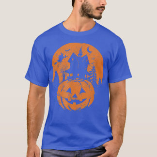 Halloween Jack Lantern JackoLantern Pumpkin Witch T Shirt