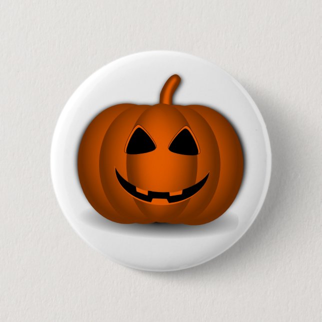 Halloween Jack 'O Lanter-knapp Knapp (Framsida)