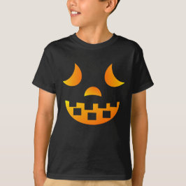 Halloween Jack-o'-lantern Ansikte Boy's T-Shirt