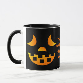 Halloween Jack-o'-lantern Ansikte Mugg