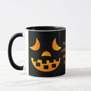 Halloween Jack-o'-lantern Ansikte Mugg
