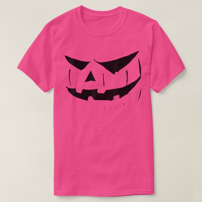 Halloween Jack O Lantern Apparel  T Shirt (Design framsida)