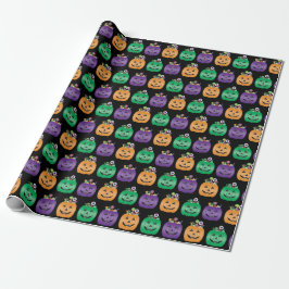 Halloween Jack o lantern Candy Pail Presentpapper