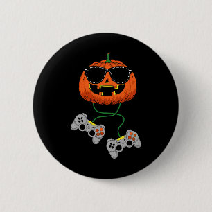 Halloween Jack o lantern Gamer Boys Kids Manar Rol Knapp