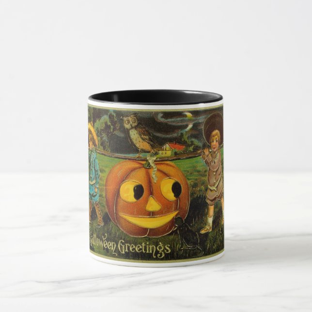 Halloween Jack-o-Lantern Harvest Night by Kids Mugg (Center)