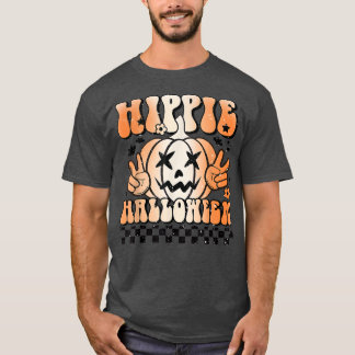 Halloween Jack o lantern Hippie Halloween Hippie W T Shirt