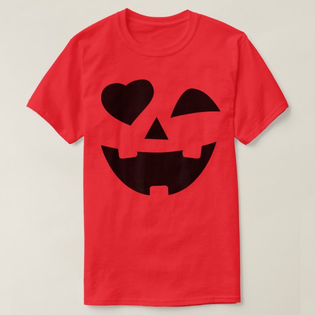 Halloween Jack o lantern Jackolantern Cute Lazy Co T Shirt (Design framsida)