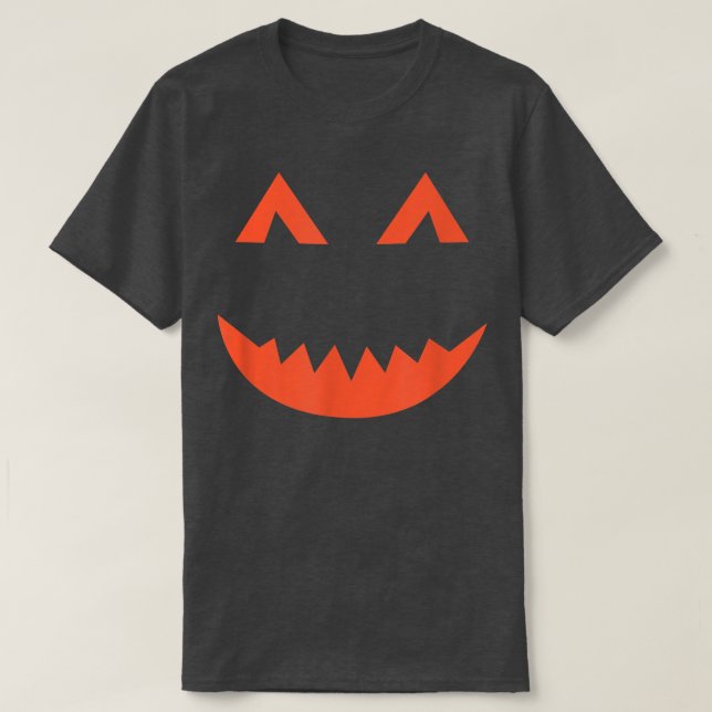 Halloween Jack o lantern Jackolantern Cute Lycklig T Shirt (Design framsida)