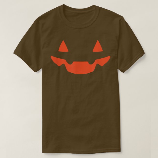 Halloween Jack o lantern Jackolantern Cute Lycklig T Shirt (Design framsida)