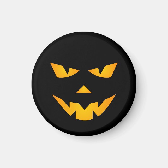 Halloween Jack-o-Lantern-magnet Magnet (Framsidan)