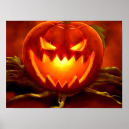 Halloween Jack o lantern Poster