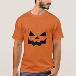 Halloween Jack-o-lantern pumpkin ansikte T Shirt