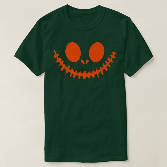 Halloween Jack o lantern Pumpkin Ansikte typ B 13 T Shirt (Design framsida)