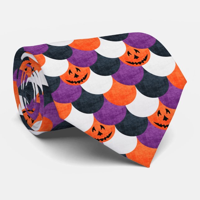 Halloween Jack-o'-Lantern Sirenskalor Mönster Slips (Rullad)