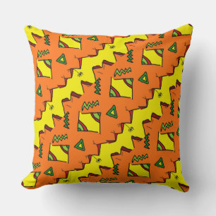 Halloween Jack-O-Lantern & Spider Pillow Polyester Kudde