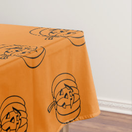 Halloween jack o lantern svart orange mönster