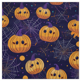 Halloween jack o lantern-väv tyg