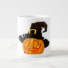 Halloween Jack-O-Lantern-Witch Mugg Jumbo Mugg