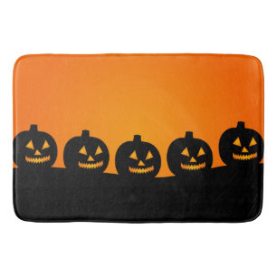 Halloween Jack-O-Lanternor Badrumsmatta