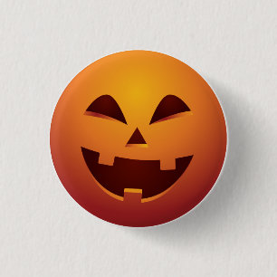 Halloween jack o lanternpumpa knäppas knapp