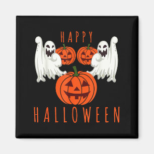 Halloween jack o lykta skrämmande spöken pumpa ans magnet