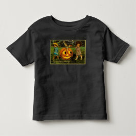 Halloween Jack-o-Lyktans skörde natt av barn T Shirt