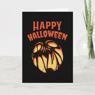 Halloween Jack o'Lantern pumpkin Kort