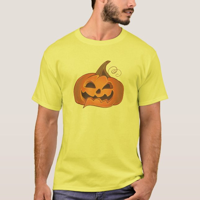 Halloween Jack O'Lantern Shirt T (Framsida)