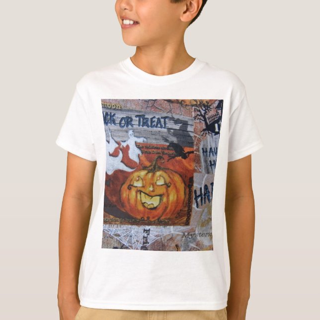 Halloween Jack O'Lantern Tröja (Framsida)