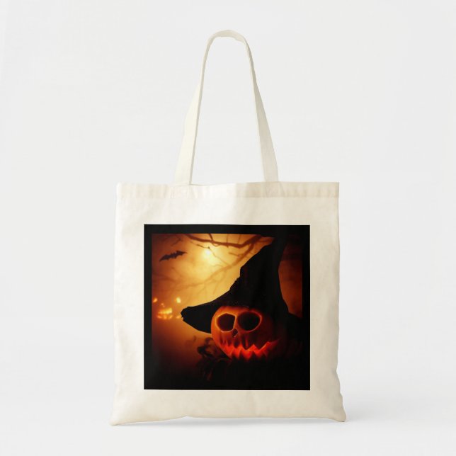 Halloween - Jack O'Lanternor 1 Tygkasse (Framsidan)