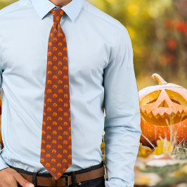 Halloween Jack o'Lanterns Rost Röd slips