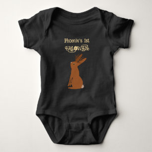 Halloween Jackalope Bus eller godis Anpassningsbar T Shirt