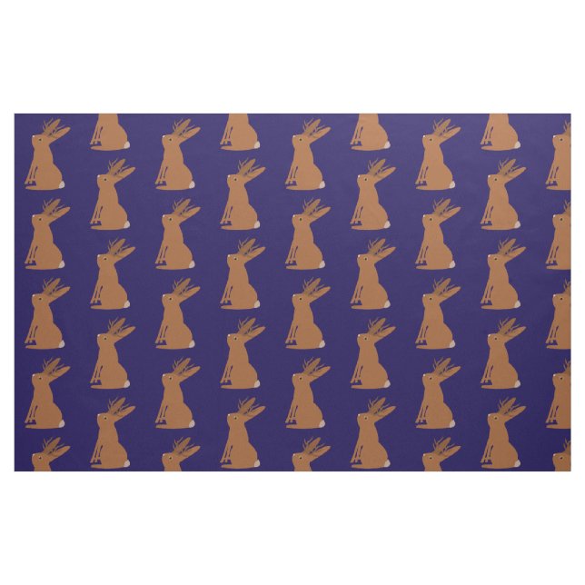 Halloween Jackalope Bus eller godis Tyg (Fat Quarter)