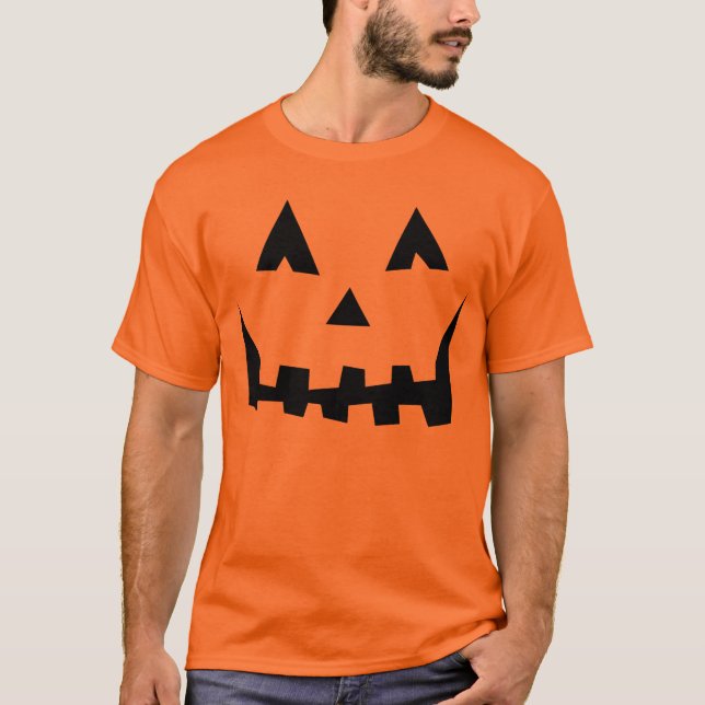halloween jackolantern jack o lanterndräkt tee (Framsida)