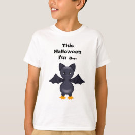 Halloween, jag är en FLADDERMUS-lapp. T Shirt