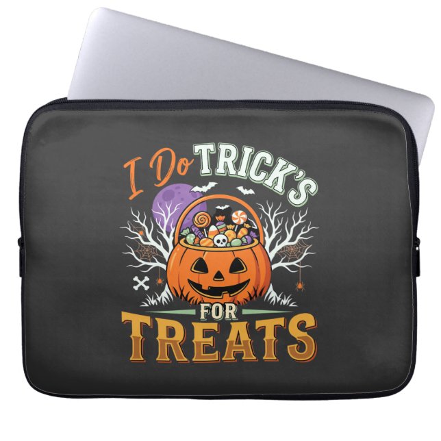 Halloween Jag Gör Tricks för Gods Pumpa Laptop Fodral (Framsidan)