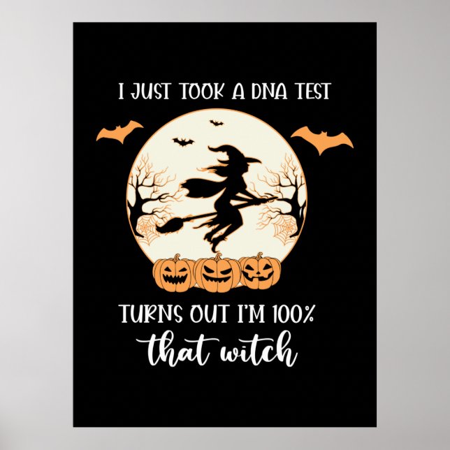 Halloween, jag tog ett DNA-test på födelsedagen Poster (Framsidan)