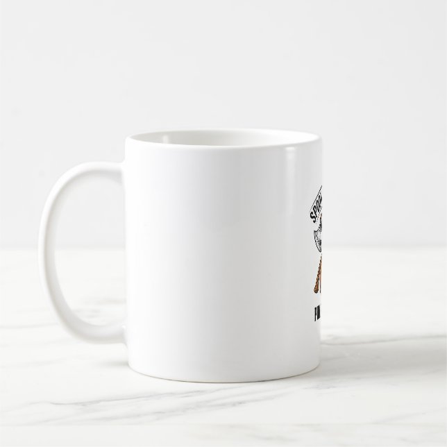 Halloween-jakttröja med pumpa-yxor_1 kaffemugg (Vänster)
