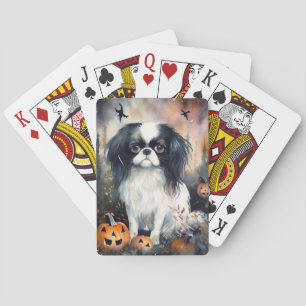 Halloween Japanskt chin med påsar Casinokort
