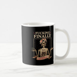Halloween jävla slutligen brudtjänar-skelett Chelo Kaffemugg