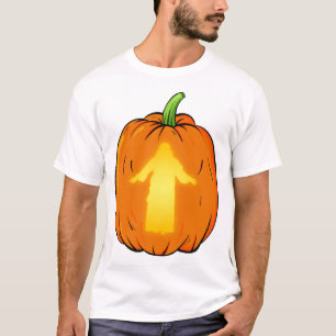 Halloween Jesus-design med Jesus-pumpa T Shirt